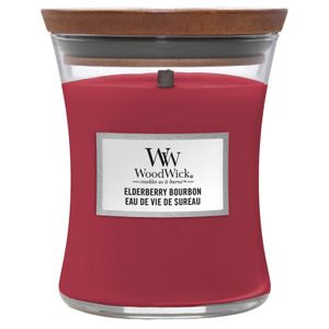 Woodwick Sveća Ww Classic Medium Elderberry Bourbon 1694650E