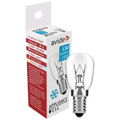 Avide Sijalica za hladnjak, LED 25W, E14, 3000K, IP20 - Cooling Bulb 25W E14 slika 1