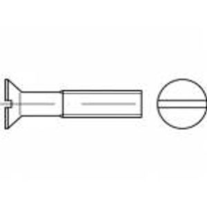 TOOLCRAFT TO-5452506 upušteni vijci M10 20 mm utor mjed 100 St.