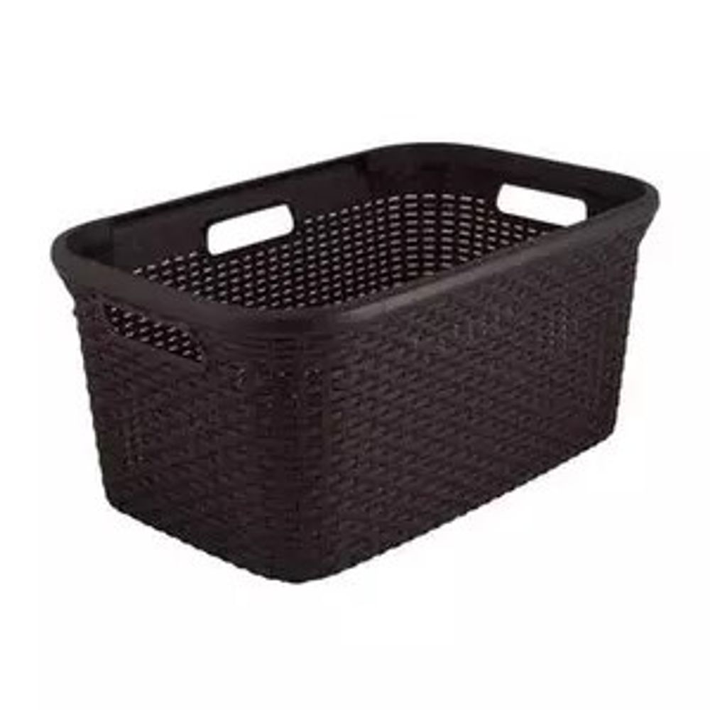 Style Korpa za veš 40 l Cisti smeđa slika 2