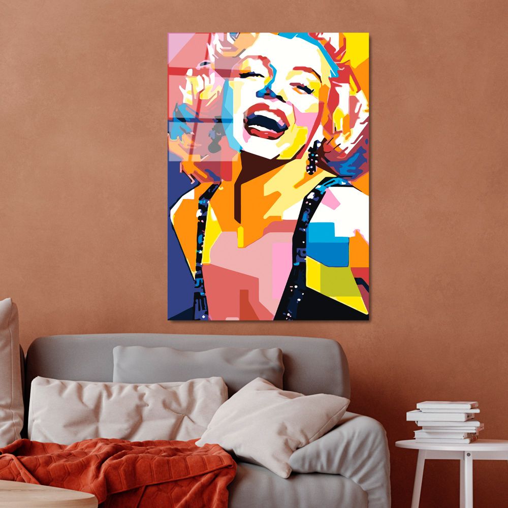UV-802 Dekorativna Slika na Kaljenom Staklu, 70 x 100 cm, Višebojna slika 3