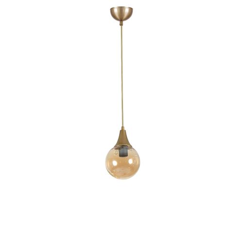 Afra Tekli Eskitme Bal Camlı Sarkıt Amber
Gold Chandelier slika 3