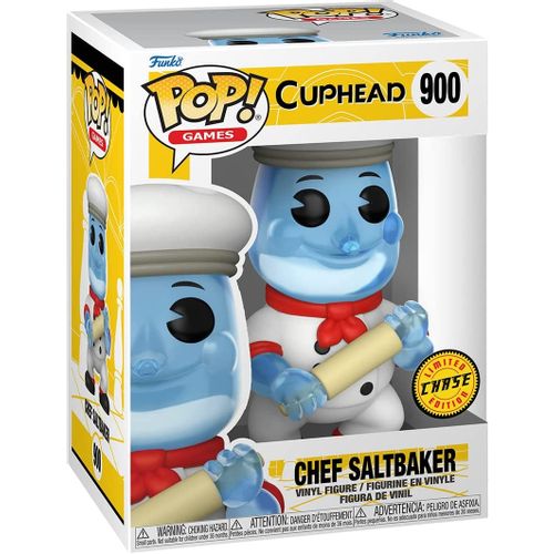 Funko Pop Igre: Cuphead - Chef Saltbaker s Chase Figuricom slika 3