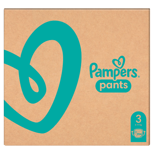 Pampers Pants Pelene-gaćice, Mjesečno pakiranje slika 14