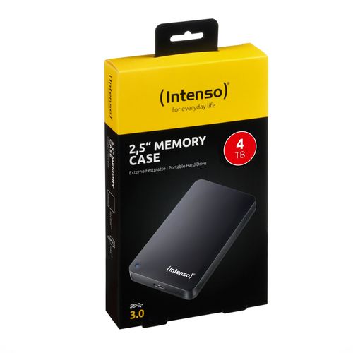 Intenso external drive 4TB 2.5 "Memory Case USB 3.0 - Black slika 3