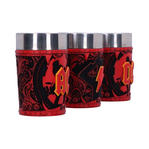 NEMESIS NOW ACDC LOGO SHOT GLASS SET (SET OF 3) 8.7CM slika 4