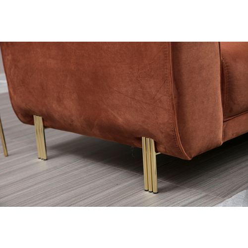 Atelier Del Sofa Kutna garnitura, IMAGE, desna, boja cimeta, Image Corner Right ( L3-Chl ) - Cinnamon slika 14