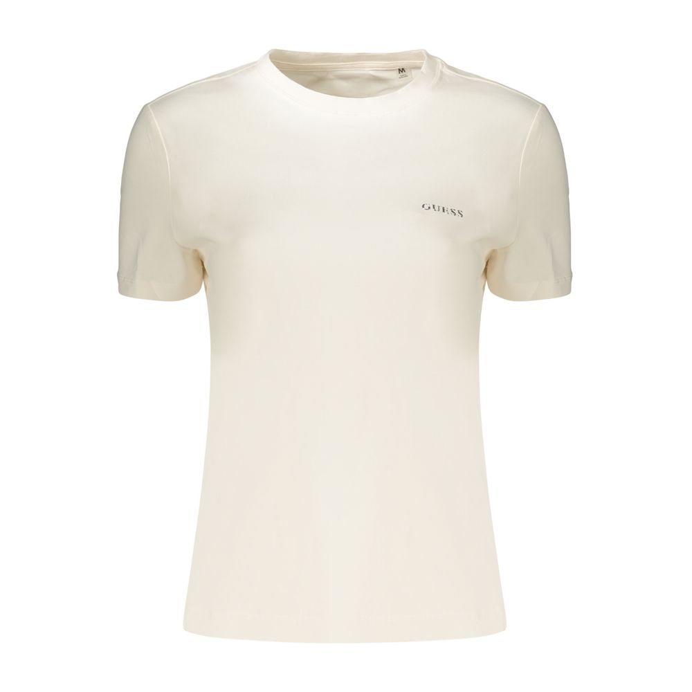 GUESS JEANS WOMEN'S SHORT SLEEVE T-SHIRT PINK slika 1