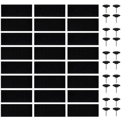 Zastori protiv insekata 2 kom s magnetima 200 x 80 cm crni slika 11