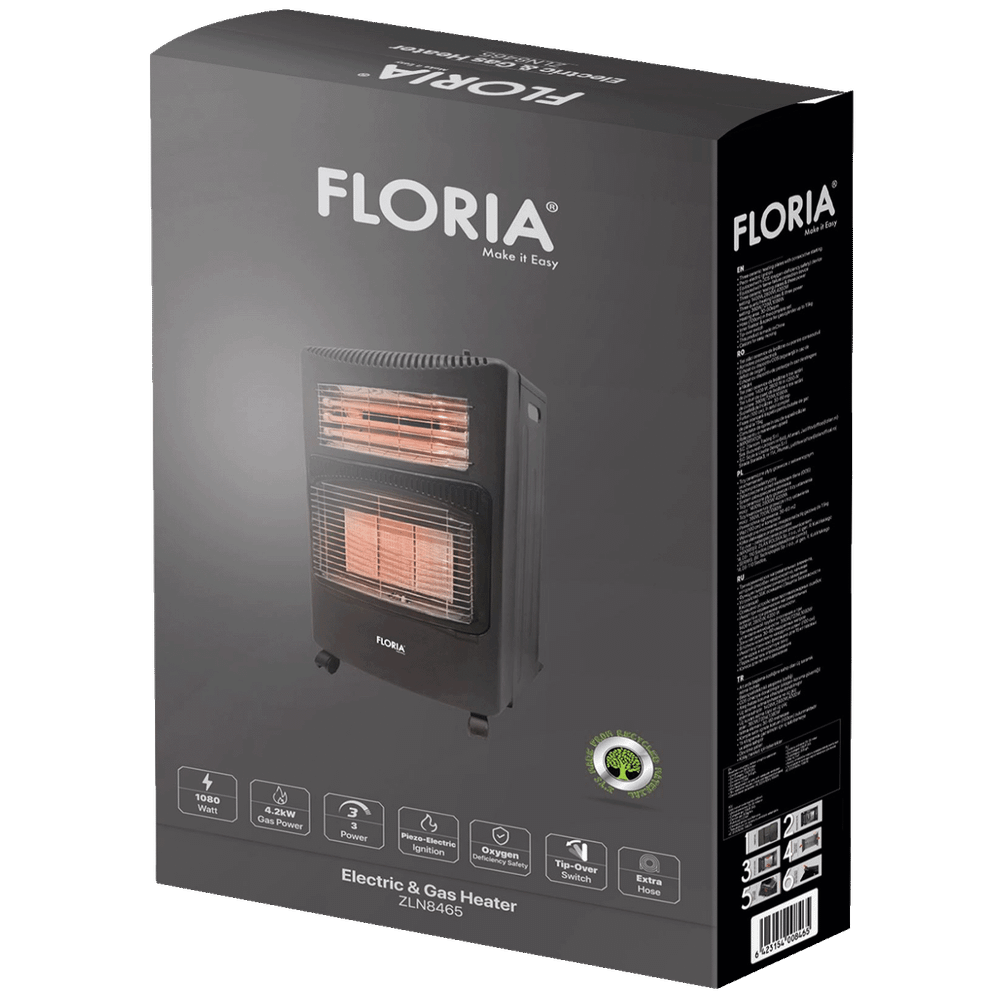 Floria Grijalica, plinska / halogena (kvarcna), 4200 / 1080W - ZLN8465 slika 4