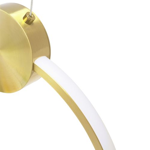 Stropni luster LED APP1399-CP GOLD 50cm slika 4