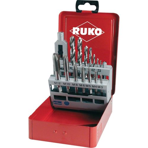 RUKO 245004 komplet strojnih ureznika navoja 15-dijelni         1 Set slika 1