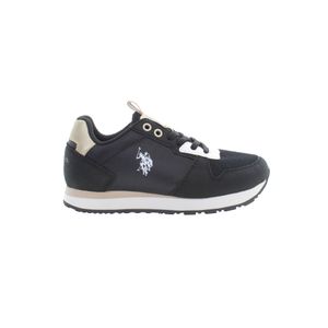 US POLO BEST PRICE BLACK KIDS SPORT SHOES