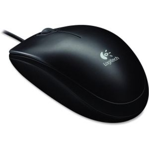 Mouse USB Logitech B100 Optical Black OEM