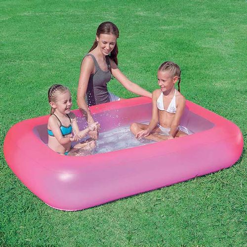 Bestway bazen Aquababe 165x104x25 cm / rozi ili plavi slika 5