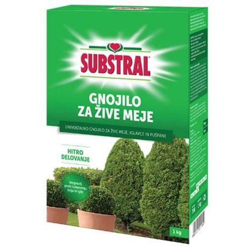 SUBSTRAL Gnojivo za žive ograde 1kg slika 1