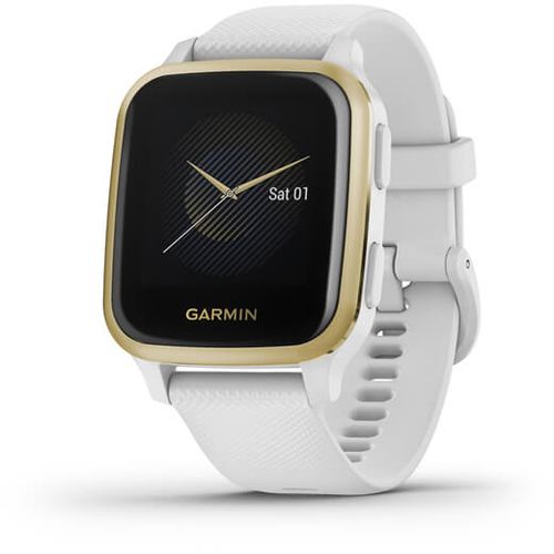 GARMIN Venu® SQ SmartWatch - White/Light Gold slika 1