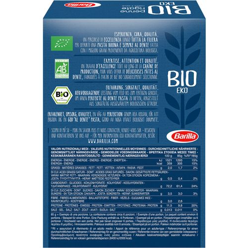 Barilla Penne Rigate Bio 500g Imu slika 3