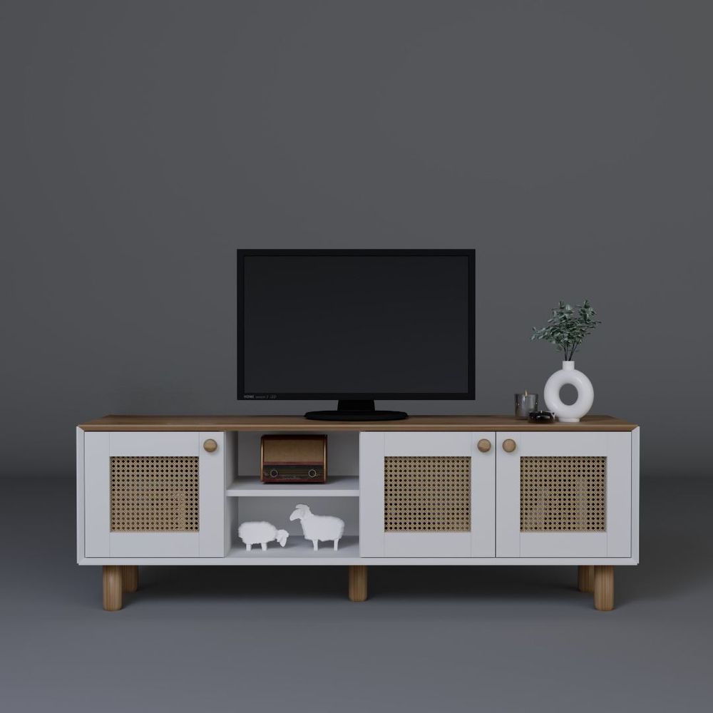 TV Stalak Bohemian 1600-143, boje vrtne hrastovine slika 5