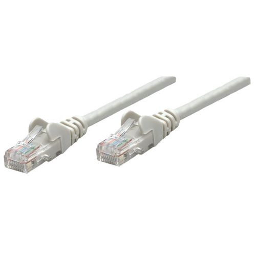 LAN UTP kabl intellinet 336628 Cat5e CCA//Sivi/1,5m slika 1