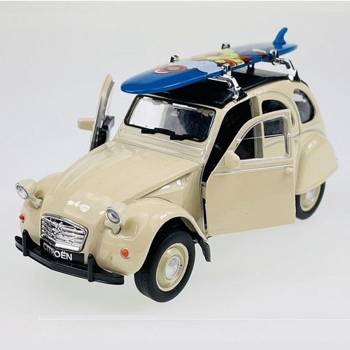 Citroen 2CV beige 1:34 slika 2