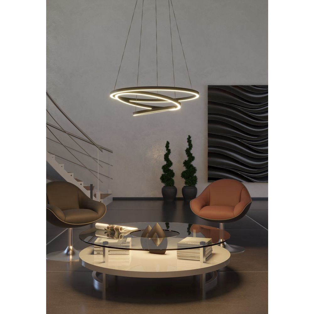 Eglo visilica/1, LED, 43,2W, dimabilna bijela, crna "Lobinero-Z" slika 8