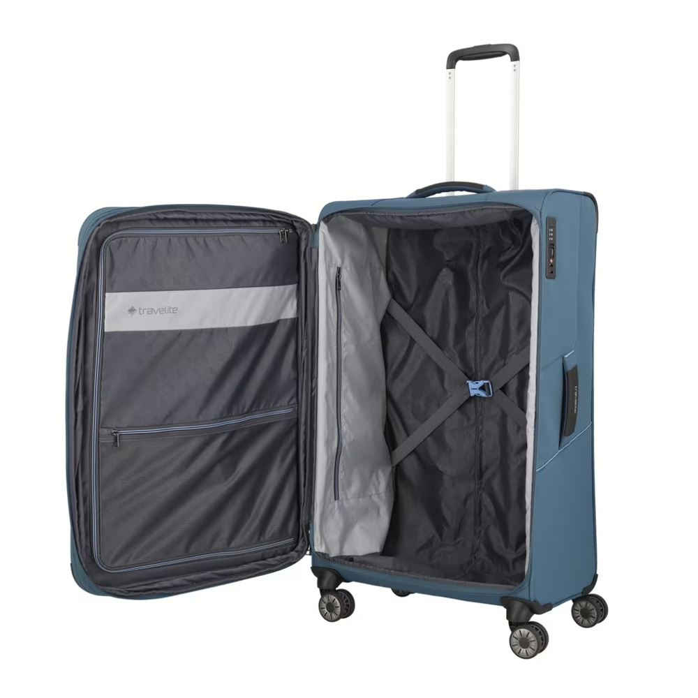 Travelite kofer 78 cm Skaii 092649-25, plavi slika 3