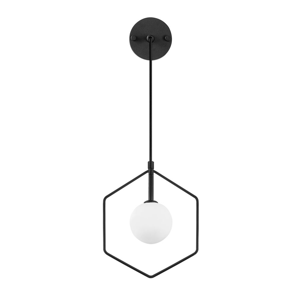 Geometri - 11105 Crno-Bijela Zidna Lampa slika 4