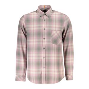 HUGO BOSS LONG SLEEVE SHIRT MEN PINK