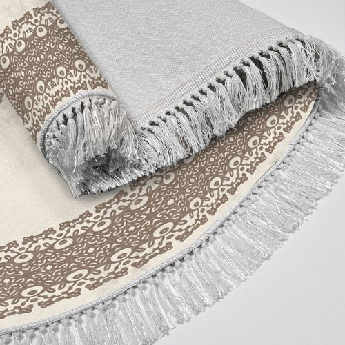 410602-O - Brown Brown Bathmat Set (2 Pieces) slika 4