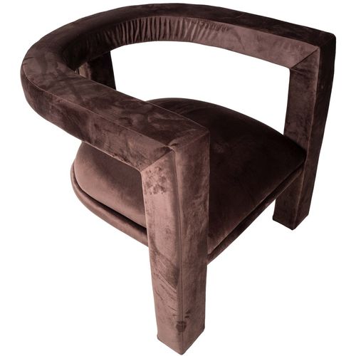 Atelier Del Sofa Trine Berjer Brown Wing Chair slika 2