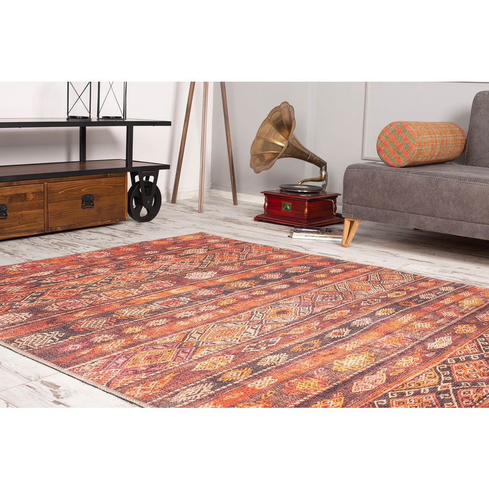 Šareni Tepih Soul Chenille - Crveni AL 215 (150 x 230 cm) slika 1