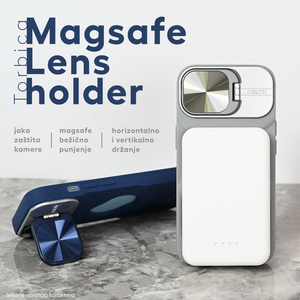 Torbica Magsafe Lens holder za iPhone 15 Pro 6.1 ljubicasta