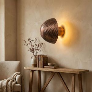 Zidna Lampa Petek - 16180 - A, boje: Bakra