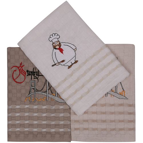 Melisa - Sand, Cream, White v1 Sand
Cream
White Kitchen Towel Set (3 Pieces) slika 1