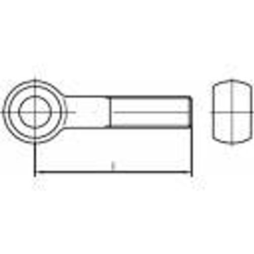 TOOLCRAFT TO-5447772 okasti vijak M12 70 mm DIN 444 mjed 10 St. slika 1