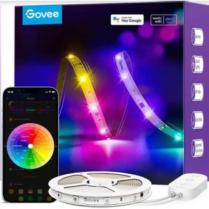 Govee LED traka RGBIC Basic, Wi-Fi, Bluetooth, IP 20, 5 m