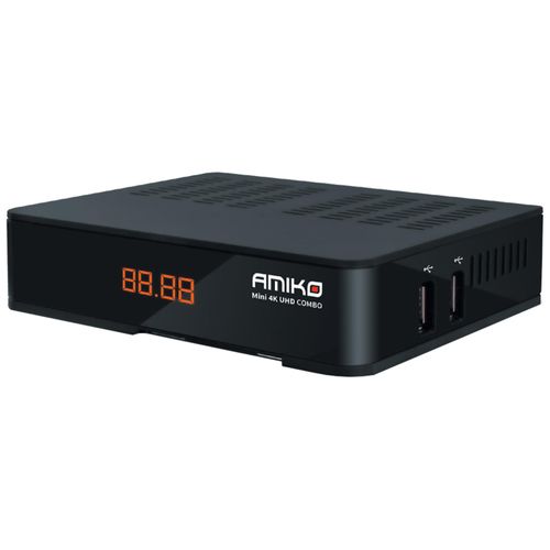 Amiko Prijemnik combo, DVB-S2X+T2/C, 4K UHD, USB PVR, Ethernet - MINI 4K COMBO 4K slika 1