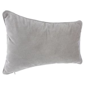 ATMOSPHERA ukrsni jastuk LILOU - svijetlo sivi - 50x30 cm 