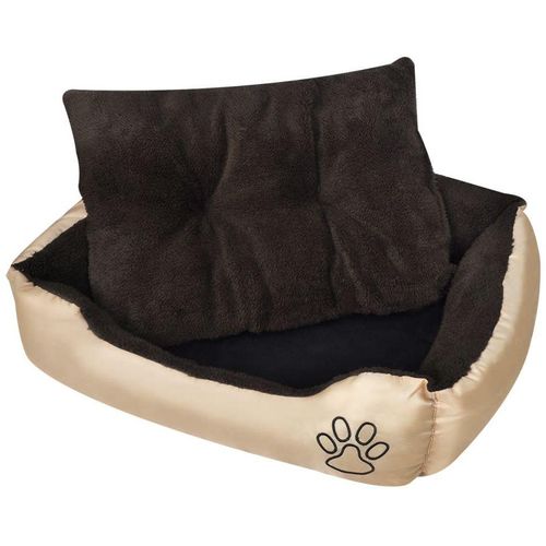 Topli krevet za pse s podstavljenim jastukom L slika 2