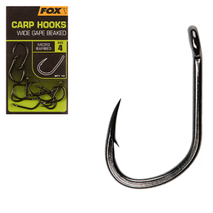 Fox udica Carp Hooks Wide Gap #6 (CHK229)