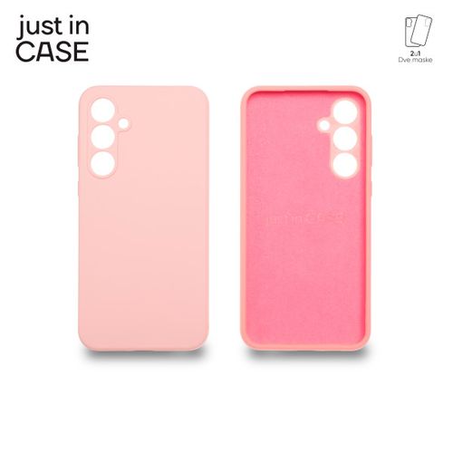 2u1 Extra case MIX PLUS paket maski za telefon Samsung Galaxy A55 PINK slika 3