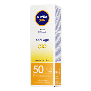 NIVEA Sun Q10 UV Face Anti-Age za zaštitu kože lica od sunca SPF 50 50 ml