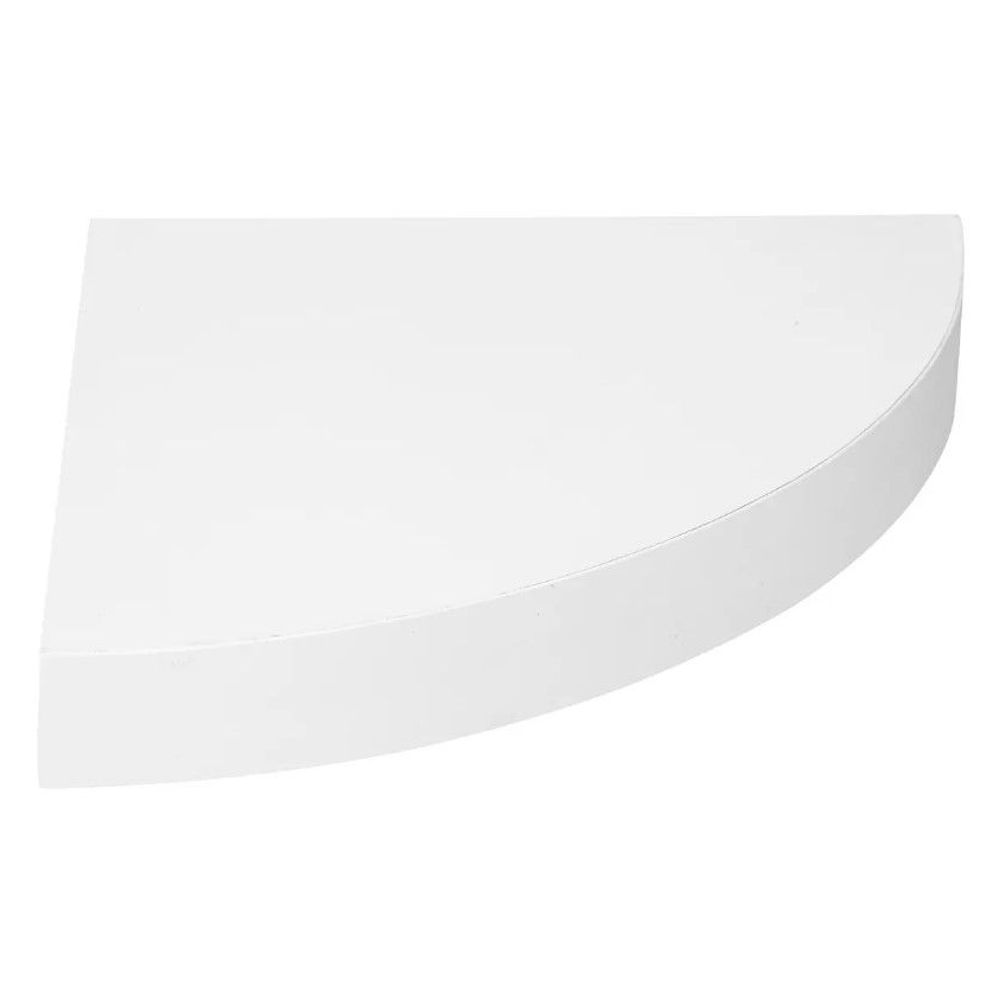 Five zidna ugaona polica fixy 25x25x3,8cm MDF bijela 181396B slika 1