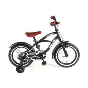 Dječji bicikl Volare Cruiser 14" s pomoćnim kotačima crni