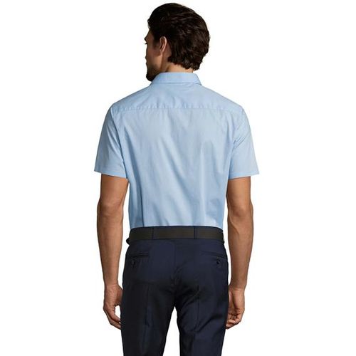 BROADWAY muška košulja sa kratkim rukavima - Sky blue, XL  slika 4
