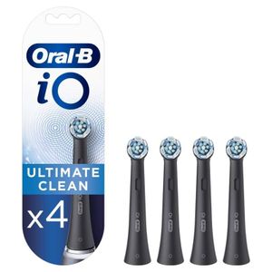 Oral-B zamjenska glava Refill iO Ultimate Clean Black - 4 Komada