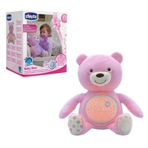 Chicco Plišana igračka sa projektorom Baby Bear, Roza