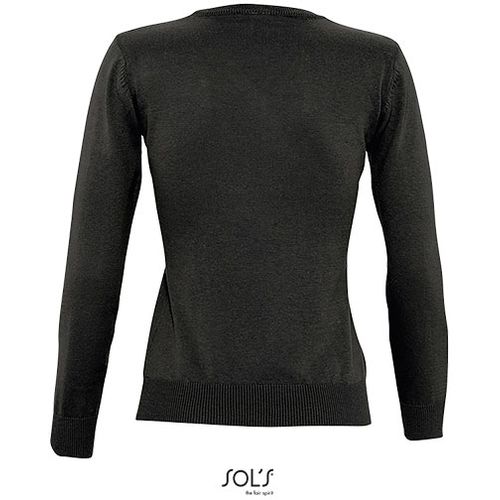 GALAXY WOMEN ženski džemper na V izrez - Crna, XXL  slika 6