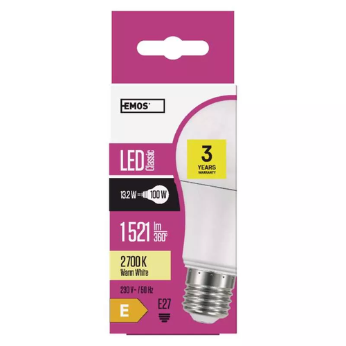 Emos LED sijalica Classic A60 14W E27 WW ZQ5160 slika 1